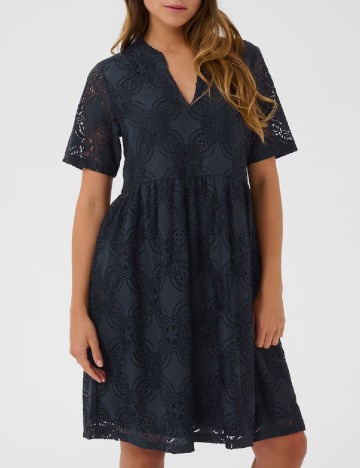 Rochie scurta Culture, bleumarin