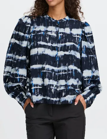 Bluza Ichi, bleumarin