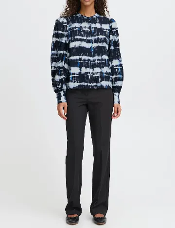 Bluza Ichi, bleumarin