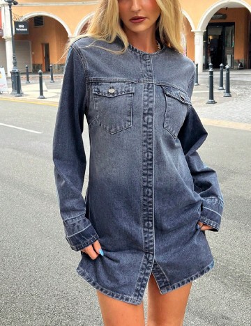 Rochie scurta Forever 21, albastru