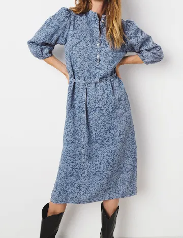 Rochie medie Part Two, albastru