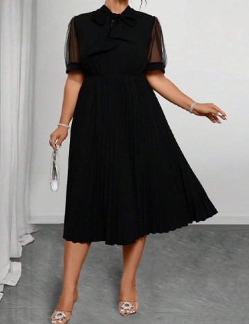 Rochie medie SHEIN CURVE, negru