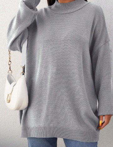 Bluza SHEIN CURVE, gri