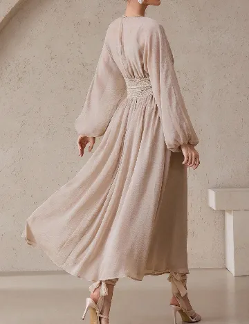 Rochie medie SHEIN, crem