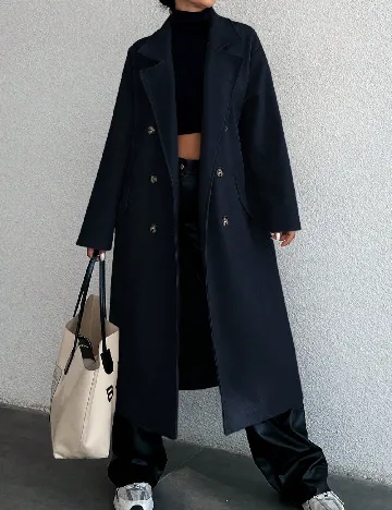 Palton SHEIN, bleumarin