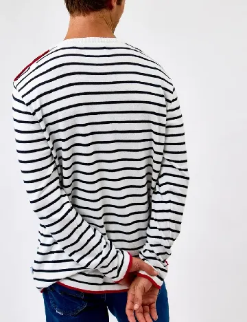 Bluza Kronstadt, alb/negru