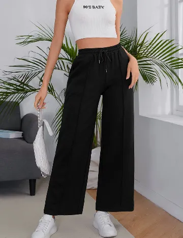 Pantaloni SHEIN, negru