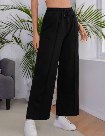Pantaloni SHEIN, negru