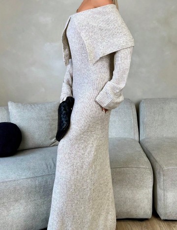 Rochie lunga SHEIN, gri