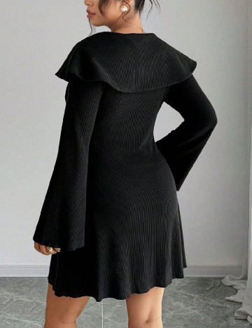 Rochie scurta SHEIN CURVE, negru