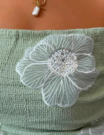 Rochie lunga SHEIN, verde