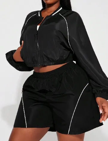 Compleu SHEIN CURVE, negru