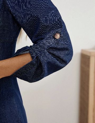 Rochie scurta SHEIN, bleumarin