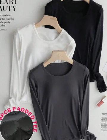 Set bluze 3 bucati SHEIN, mix culori