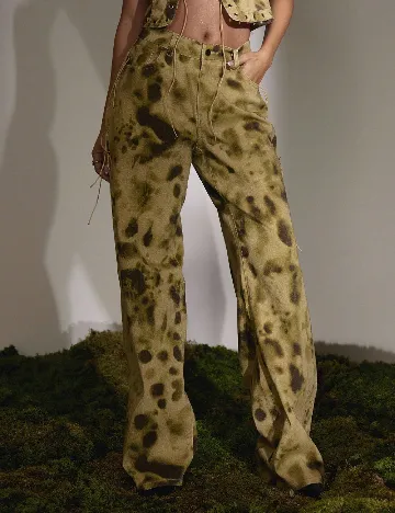 Pantaloni SHEIN, verde