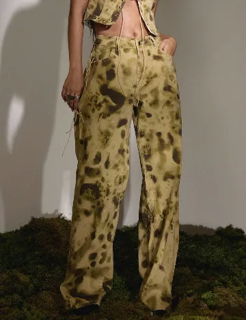 Pantaloni SHEIN, verde