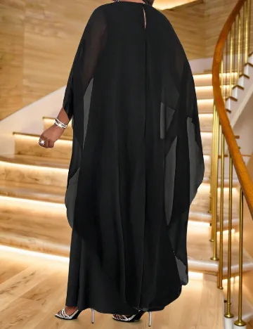 Rochie lunga SHEIN CURVE, negru