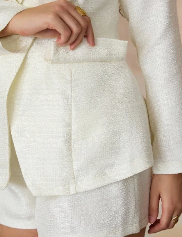 Compleu SHEIN CURVE, ecru