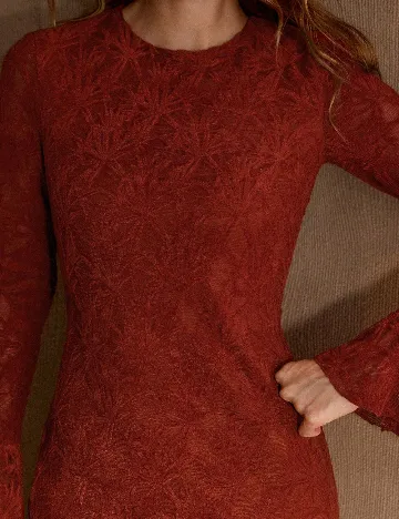 Rochie scurta MOTF, rosu