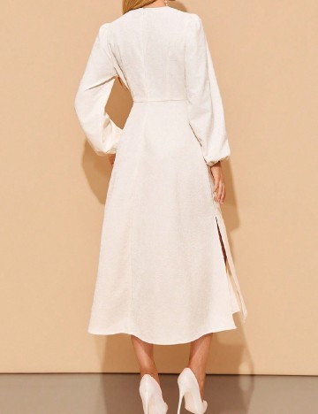 Rochie medie SHEIN, alb