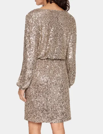 Rochie scurta Saint Tropez, bej