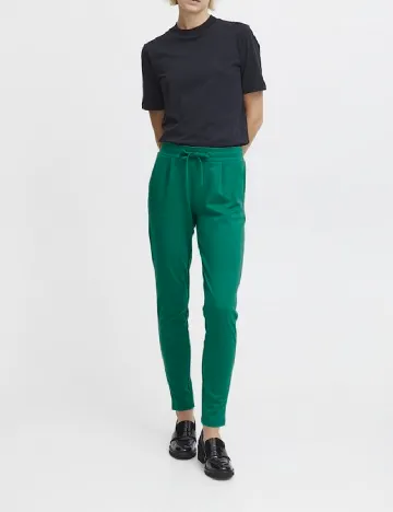 Pantaloni Ichi, verde