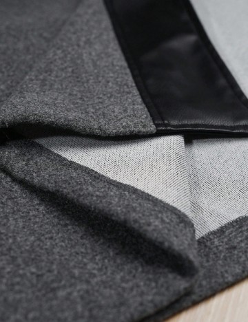 Palton SHEIN CURVE, gri