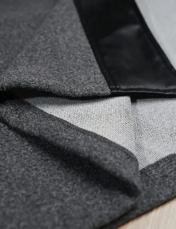 Palton SHEIN CURVE, gri