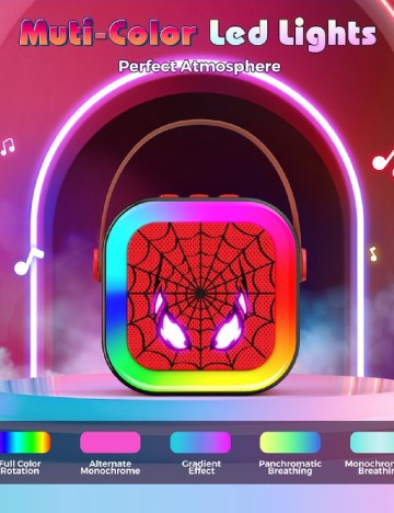 Set karaoke pentru copii SHEIN, mix culori