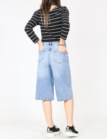 Pantaloni trei sferturi C&A, albastru