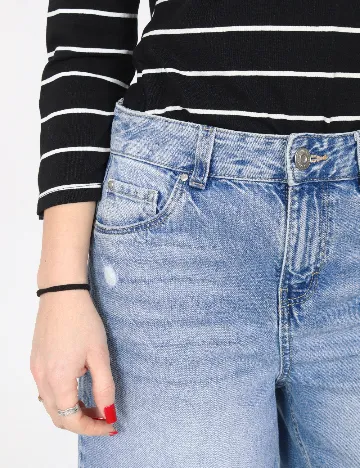 Pantaloni trei sferturi C&A, albastru