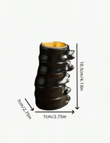 Suport lumanare SHEIN, negru