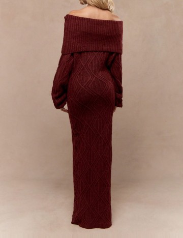 Rochie lunga Missguided, visiniu