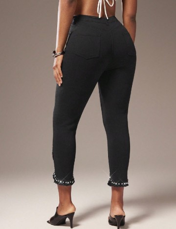 Blugi SHEIN CURVE, negru