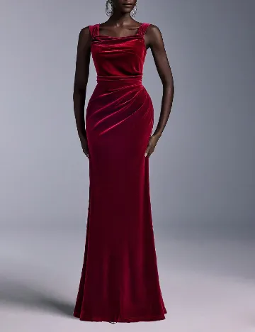 Rochie lunga SHEIN, rosu