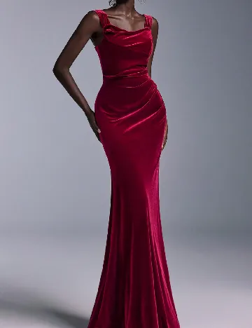 Rochie lunga SHEIN, rosu