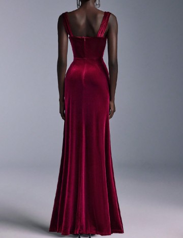 Rochie lunga SHEIN, rosu