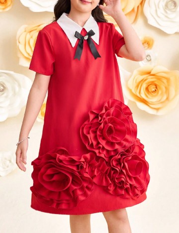 Rochie Shein Kids, rosu