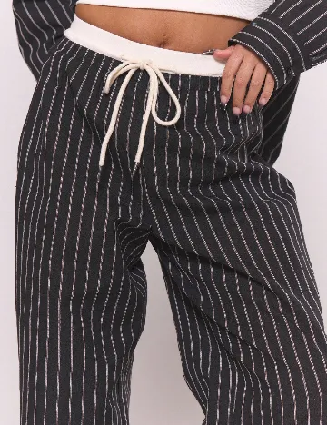 Pantaloni Musera, negru