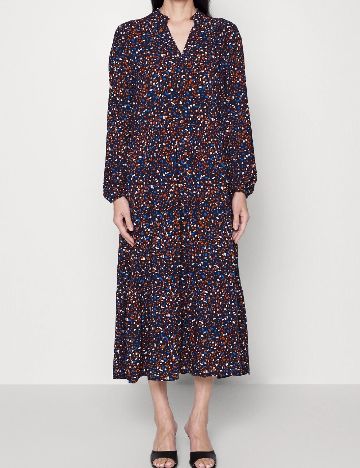 Rochie medie Saint Tropez, bleumarin inchis