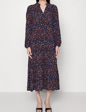 Rochie medie Saint Tropez, bleumarin inchis