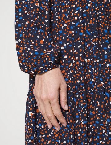 Rochie medie Saint Tropez, bleumarin inchis