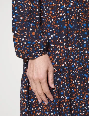 Rochie medie Saint Tropez, bleumarin inchis