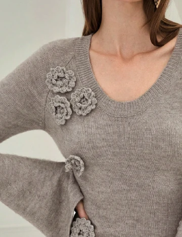 Rochie lunga SHEIN, gri