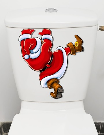 Sticker autocolant SHEIN, rosu