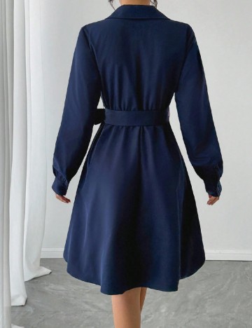 Rochie scurta SHEIN, bleumarin