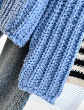 Cardigan SHEIN, albastru