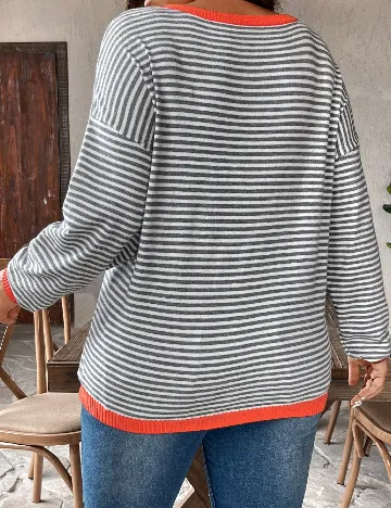 Bluza SHEIN CURVE, gri