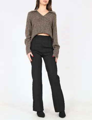 Pantaloni SHEIN, negru