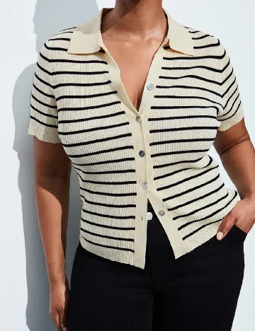 Bluza SHEIN CURVE, crem